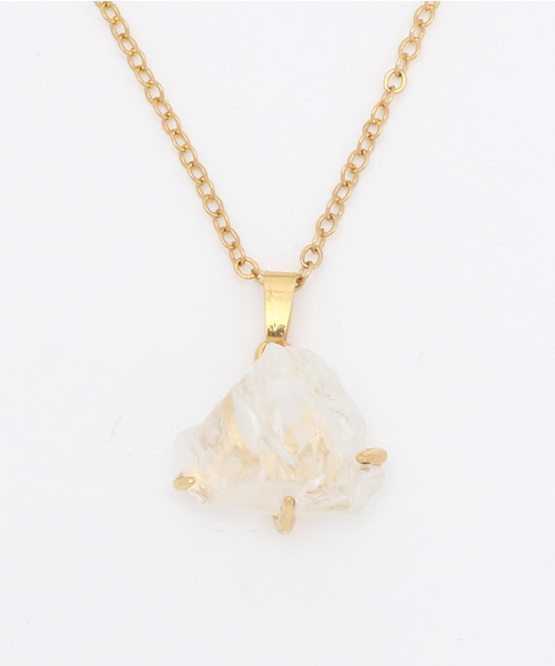 チャイハネ（チャイハネ）の「【チャイハネ】ラフストーンネックレス（ネックレス・レディース・アクア/ピンク/パープル/ホワイト・FREE）」の8枚目の写真