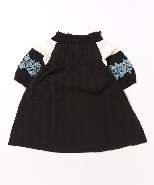 zuppa di zucca（ズッパ デ ズッカ）の「*綿100％＊袖刺繍タッセルブラウス（シャツ/ブラウス・キッズ・ブラック・140cm/150cm/160cm）」の2枚目の写真