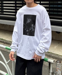 COLONY 2139（コロニートゥーワンスリーナイン）の「スクエアフォトプリントロンT（Tシャツ/カットソー）」