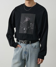 COLONY 2139 | スクエアフォトプリントロンT(Tシャツ/カットソー)