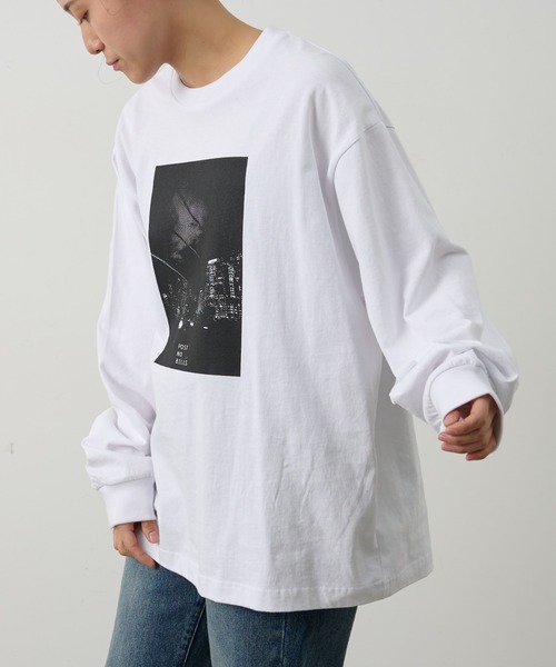 COLONY 2139(コロニートゥーワンスリーナイン)の「スクエアフォトプリントロンT(Tシャツ/カットソー・メンズ・ブラック/ホワイト・LARGE/MEDIUM)」の12枚目の写真