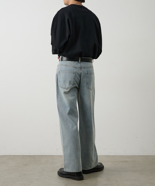 COLONY 2139(コロニートゥーワンスリーナイン)の「スクエアフォトプリントロンT(Tシャツ/カットソー・メンズ・ブラック/ホワイト・LARGE/MEDIUM)」の3枚目の写真