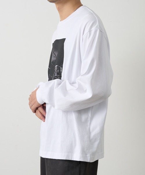 COLONY 2139(コロニートゥーワンスリーナイン)の「スクエアフォトプリントロンT(Tシャツ/カットソー・メンズ・ブラック/ホワイト・LARGE/MEDIUM)」の20枚目の写真