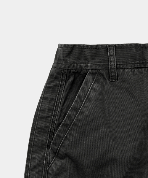 EXCONTAINER(エックスコンテナ)の「サイドラインワイドパンツ (スレートブラック)(その他パンツ・メンズ・その他・SMALL/MEDIUM/LARGE/X-LARGE)」の4枚目の写真