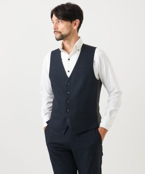 MICHEL KLEIN HOMME (ミッシェルクランオム)の「【セットアップ】3ピース対応リバーシブルベスト(ベスト・メンズ・ネイビー・X-LARGE/LARGE/MEDIUM)」の17枚目の写真