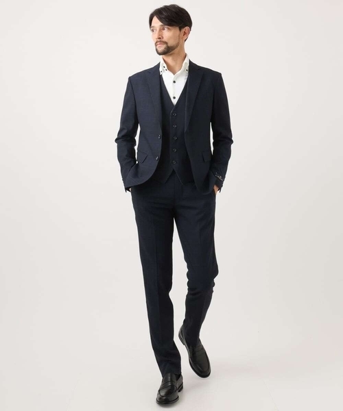 MICHEL KLEIN HOMME (ミッシェルクランオム)の「【セットアップ】3ピース対応リバーシブルベスト(ベスト・メンズ・ネイビー・X-LARGE/LARGE/MEDIUM)」の19枚目の写真