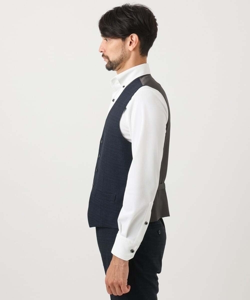 MICHEL KLEIN HOMME (ミッシェルクランオム)の「【セットアップ】3ピース対応リバーシブルベスト(ベスト・メンズ・ネイビー・X-LARGE/LARGE/MEDIUM)」の20枚目の写真