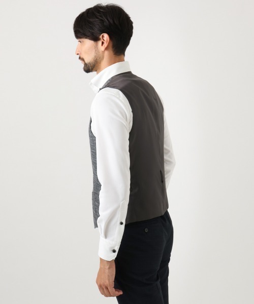 MICHEL KLEIN HOMME (ミッシェルクランオム)の「【セットアップ】3ピース対応リバーシブルベスト(ベスト・メンズ・ネイビー・X-LARGE/LARGE/MEDIUM)」の6枚目の写真