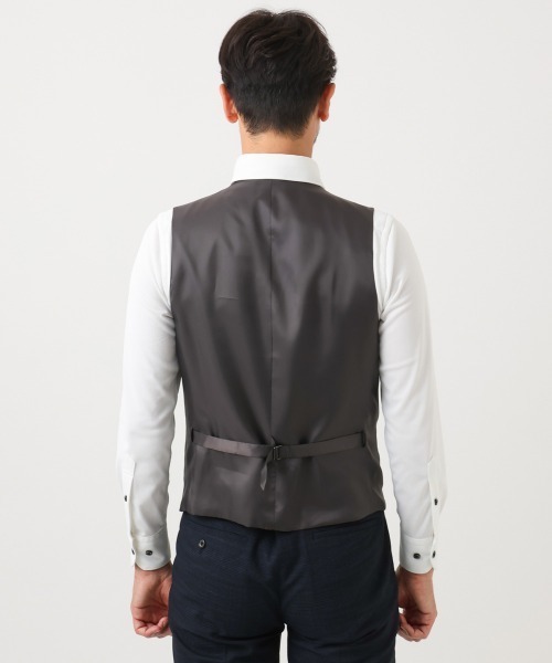 MICHEL KLEIN HOMME (ミッシェルクランオム)の「【セットアップ】3ピース対応リバーシブルベスト(ベスト・メンズ・ネイビー・X-LARGE/LARGE/MEDIUM)」の8枚目の写真