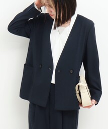 NOLLEY'S｜ノーリーズのノーカラージャケット通販 - ZOZOTOWN