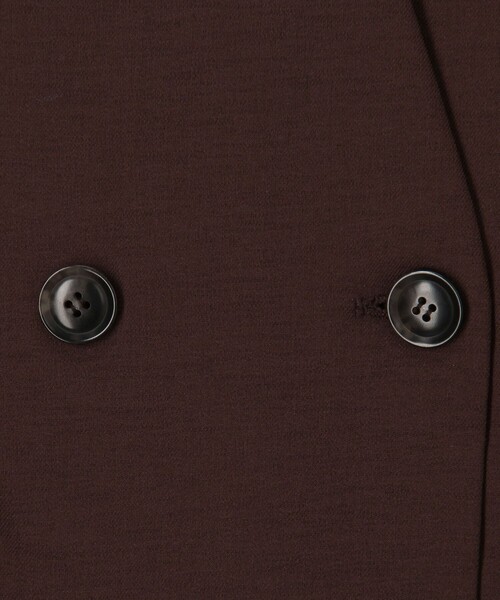 NOLLEY’S(ノーリーズ)の「《セットアップ対応》【UVカット・接触冷感】ライトツイルノーカラージャケット(ノーカラージャケット・レディース・ベージュ/ネイビー/ブラウン・38/36)」の4枚目の写真