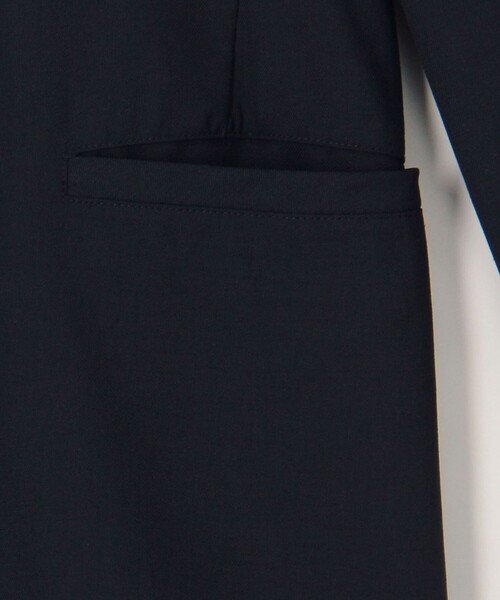 NOLLEY’S(ノーリーズ)の「《セットアップ対応》【UVカット・接触冷感】ライトツイルノーカラージャケット(ノーカラージャケット・レディース・ベージュ/ネイビー/ブラウン・38/36)」の18枚目の写真