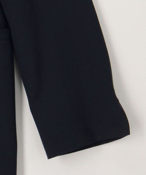 NOLLEY’S(ノーリーズ)の「《セットアップ対応》【UVカット・接触冷感】ライトツイルノーカラージャケット(ノーカラージャケット・レディース・ベージュ/ネイビー/ブラウン・38/36)」の19枚目の写真