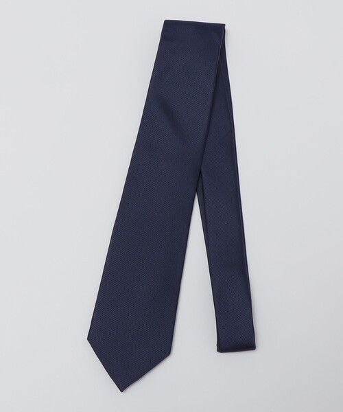 19ss ネクタイ NAVY SHIPS Colors:シルク ツイル ソリッド ネクタイ（ネクタイ）｜SHIPS