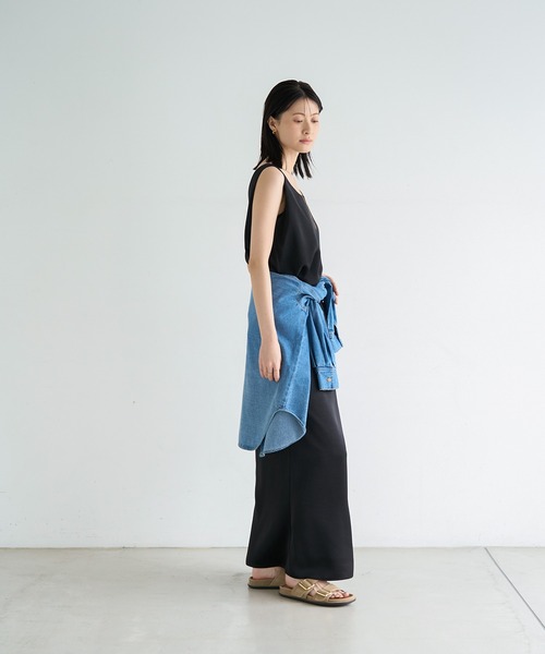 meilmada（メイルマダ）の「2wayデニムボウタイシャツ（シャツ/ブラウス・レディース・ブルー・FREE）」の9枚目の写真