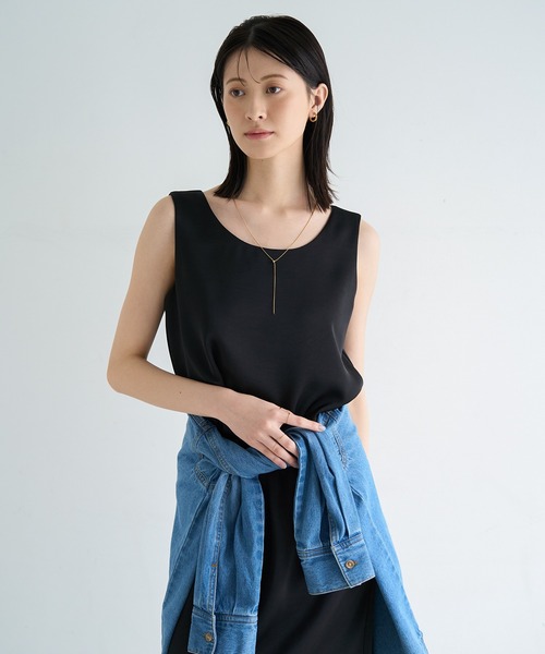 meilmada（メイルマダ）の「2wayデニムボウタイシャツ（シャツ/ブラウス・レディース・ブルー・FREE）」の10枚目の写真