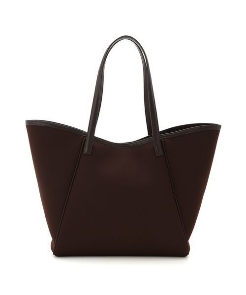 emmi（エミ）の「ネオプレーンビッグトートバッグ（トートバッグ・レディース・チャコールグレー/ブラック/ブラウン・F）」の22枚目の写真