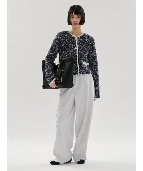 emmi（エミ）の「ネオプレーンビッグトートバッグ（トートバッグ・レディース・チャコールグレー/ブラック/ブラウン・F）」の15枚目の写真