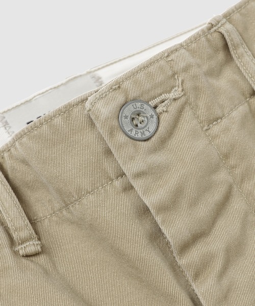 BOW WOW(バウワウ)の「41 KHAKI TROUSERS AGED(チノパンツ・メンズ・カーキ・L/XXX-LARGE)」の3枚目の写真