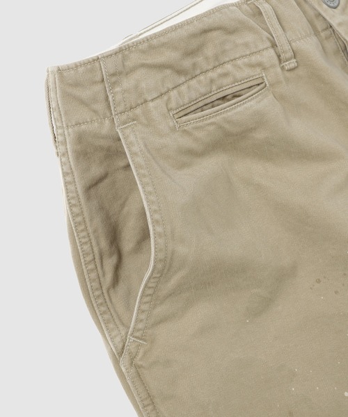 BOW WOW(バウワウ)の「41 KHAKI TROUSERS AGED(チノパンツ・メンズ・カーキ・L/XXX-LARGE)」の4枚目の写真