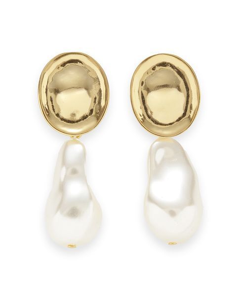 Mila Owen(ミラオーウェン)の「メタルモチーフパールイヤリング(イヤリング・レディース・B/C/D/A・F)」の3枚目の写真