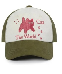 CATSAVETHEWORLD（キャットセーブザワールド）の「◇CATSAVETHEWORLD◇ブランド直輸入正規品/ピクセルアートボールキャップ Pixel Art Ball Cap（キャップ）」