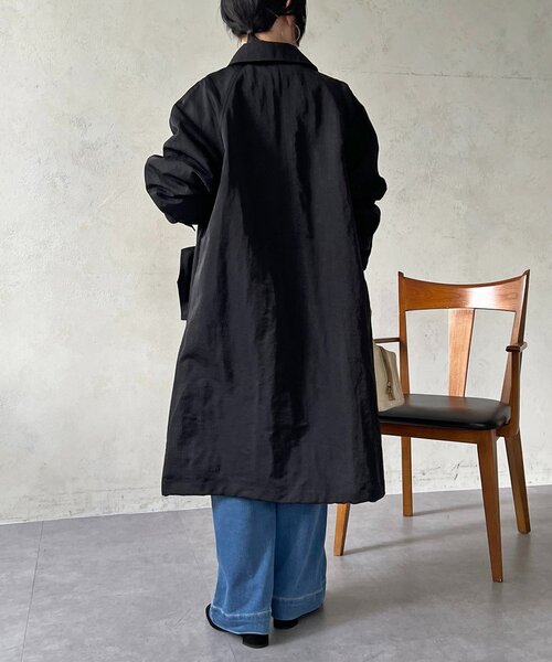 un dix cors（アンディコール）の「2wayスタンカラーコート（その他アウター・レディース・モカ・FREE）」の4枚目の写真
