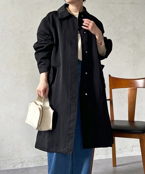 un dix cors（アンディコール）の「2wayスタンカラーコート（その他アウター・レディース・モカ・FREE）」の9枚目の写真