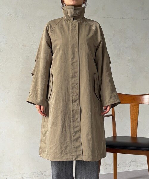 un dix cors（アンディコール）の「2wayスタンカラーコート（その他アウター・レディース・モカ・FREE）」の16枚目の写真