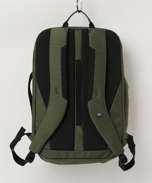 Mammut(マムート)の「セオン トランスポーター ジャパンエクスクルーシブ 25 バリスティックナイロン / Seon Transporter JE 25 BNY(トートバッグ・メンズ・カーキ/ブラック・25L)」の3枚目の写真