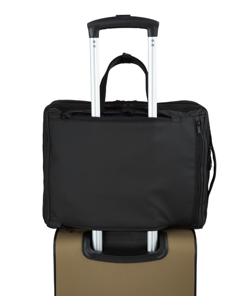 MACKINTOSH PHILOSOPHY(マッキントッシュ フィロソフィー)の「ビジネスリュック トロッターバッグ5 19/24L B4サイズ 15.6インチPC 2way 68187(ビジネスバッグ・メンズ・ネイビー/ブラック・FREE)」の4枚目の写真