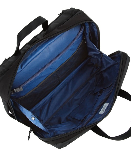 MACKINTOSH PHILOSOPHY(マッキントッシュ フィロソフィー)の「ビジネスリュック トロッターバッグ5 19/24L B4サイズ 15.6インチPC 2way 68187(ビジネスバッグ・メンズ・ネイビー/ブラック・FREE)」の5枚目の写真