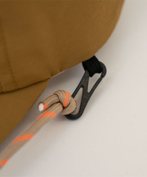 and D. petit main（アンドディープティマイン）の「紐付きししゅうカラーキャップ（キャップ・キッズ・カーキ/レッド/ネイビー・F）」の9枚目の写真