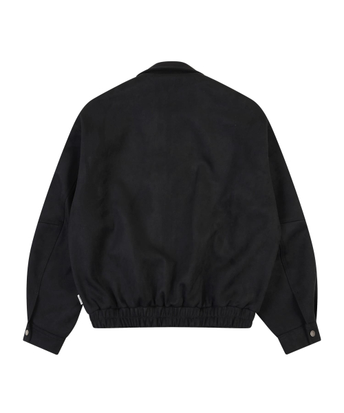 ORDINARY HOLIDAY（オーディナリー ホリデー）の「SUEDE OVERFIT JUMPER [BLACK]（その他アウター・レディース・その他・FREE）」の3枚目の写真