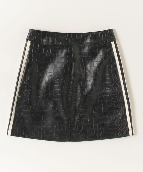 adidas Originals（アディダスオリジナルス）の「adidas W PLEATHER MINI SKIRT UU631（スカート・メンズ・ブラック/バーガンディー・S/M）」の9枚目の写真