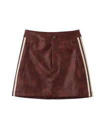 adidas Originals（アディダスオリジナルス）の「adidas W PLEATHER MINI SKIRT UU631（スカート）」