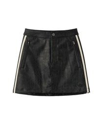 adidas Originals（アディダスオリジナルス）の「adidas W PLEATHER MINI SKIRT UU631（スカート）」