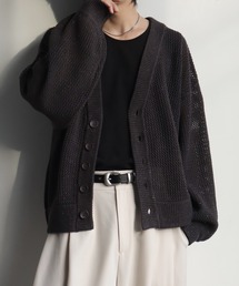 welise（ウェライズ）の「【welise ウェライズ】ブライトラメシアー ショート丈長袖Vネックニットカーディガン（カーディガン/ボレロ）」