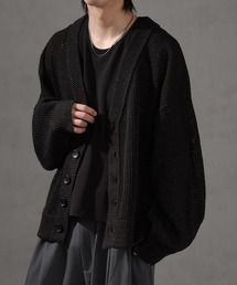 welise（ウェライズ）の「【welise ウェライズ】ブライトラメシアー ショート丈長袖Vネックニットカーディガン（カーディガン/ボレロ）」