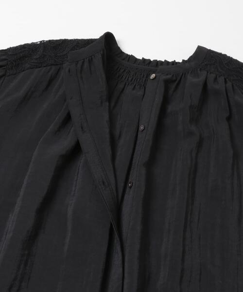 URBAN RESEARCH ROSSO WOMEN(アーバンリサーチ ロッソ)の「レース切り替えガウンワンピース(ワンピース・レディース・ブラック/オフホワイト・FREE)」の21枚目の写真