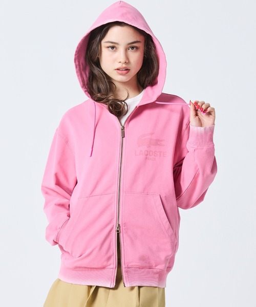 LACOSTE（ラコステ）｜メンズのパーカー（ピンク系）一覧 - WEAR