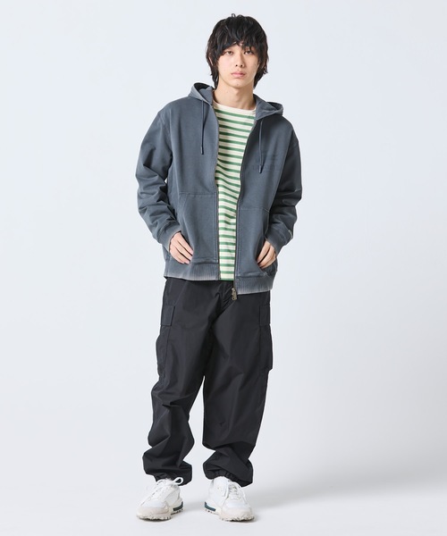 LACOSTE(ラコステ)の「ヴィンテージエフェクト ロゴジップフーディー(パーカー・メンズ・イエロー/グレイッシュブルー/ピンク/ダークアッシュ・2/5/3/4)」の13枚目の写真