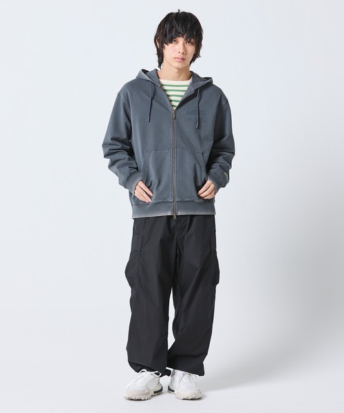 LACOSTE(ラコステ)の「ヴィンテージエフェクト ロゴジップフーディー(パーカー・メンズ・イエロー/グレイッシュブルー/ピンク/ダークアッシュ・2/5/3/4)」の9枚目の写真