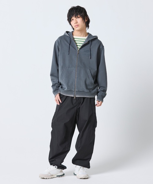 LACOSTE(ラコステ)の「ヴィンテージエフェクト ロゴジップフーディー(パーカー・メンズ・イエロー/グレイッシュブルー/ピンク/ダークアッシュ・2/5/3/4)」の7枚目の写真