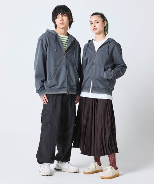 LACOSTE(ラコステ)の「ヴィンテージエフェクト ロゴジップフーディー(パーカー・メンズ・イエロー/グレイッシュブルー/ピンク/ダークアッシュ・2/5/3/4)」の16枚目の写真