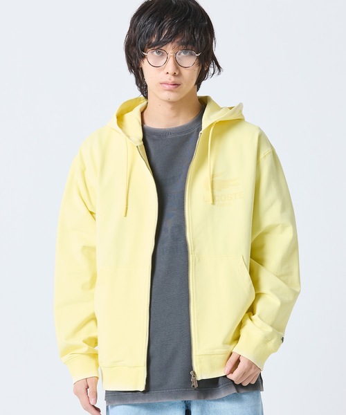 LACOSTE｜ラコステのパーカー（イエロー/黄色系）通販 - ZOZOTOWN