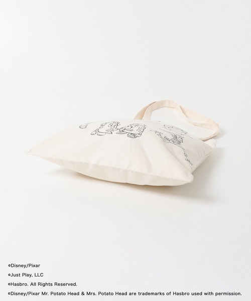 KBF(ケイビーエフ)の「TOYSTORY/トートバッグ(トートバッグ・レディース・チャコールグレー/アイボリー・ONE)」の16枚目の写真