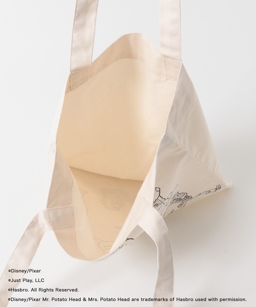 KBF(ケイビーエフ)の「TOYSTORY/トートバッグ(トートバッグ・レディース・チャコールグレー/アイボリー・ONE)」の17枚目の写真