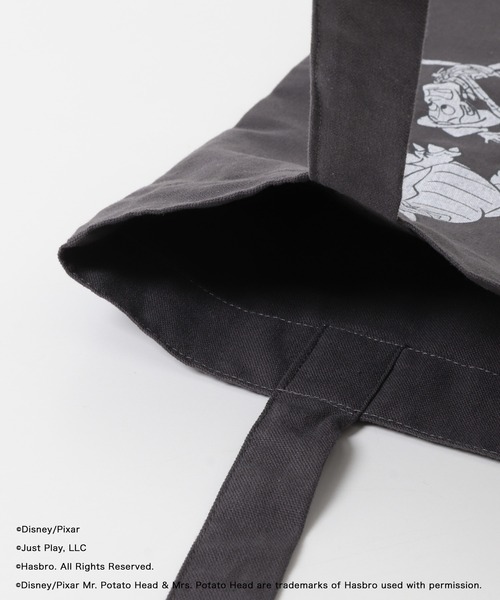 KBF(ケイビーエフ)の「TOYSTORY/トートバッグ(トートバッグ・レディース・チャコールグレー/アイボリー・ONE)」の21枚目の写真