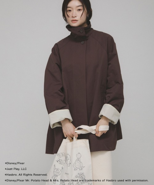 KBF(ケイビーエフ)の「TOYSTORY/トートバッグ(トートバッグ・レディース・チャコールグレー/アイボリー・ONE)」の7枚目の写真